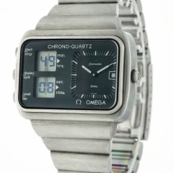 Omega Seamaster Chrono-Quartz - Herenpolshorloge - ca. 1976.