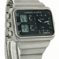 Omega Seamaster Chrono-Quartz - Herenpolshorloge - ca. 1976.