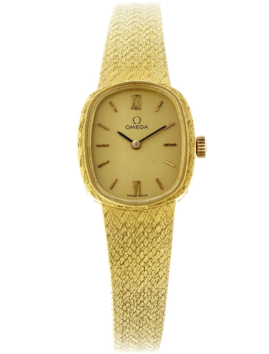 Omega full gold 511.8805 - Damespolshorloge - ca. 1977.