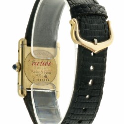 Cartier Tank Must Vermeil - Damespolshorloge - ca. 1985.