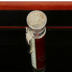 David Oscarson 'Formula 1 Circuit de Monaco' Limited edition 06/70 pen zilver.