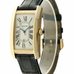 Cartier Tank Americaine 1740 - Herenpolshorloge - ca. 2000.