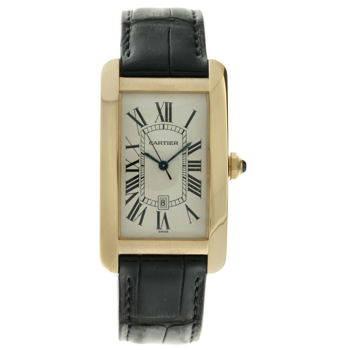 Cartier Tank Americaine 1740 - Herenpolshorloge - ca. 2000.
