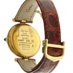 Cartier Must Vermeil 590003 - Unisex polshorloge - ca. 1990.