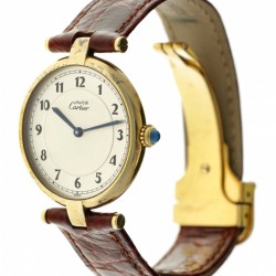 Cartier Must Vermeil 590003 - Unisex polshorloge - ca. 1990.