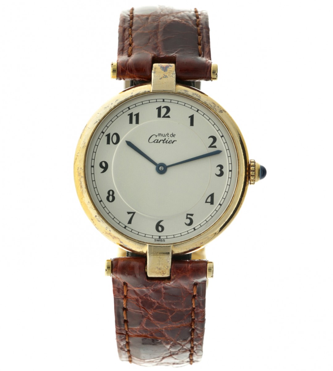 Cartier Must Vermeil 590003 - Unisex polshorloge - ca. 1990.