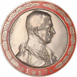 Austria Hungary. 1917. Coronation medal of Emperor Charles IV.