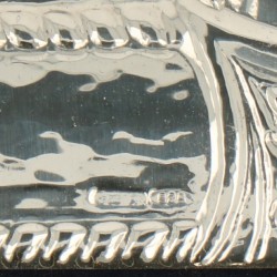 (2) Delig lot fotolijsten zilver.