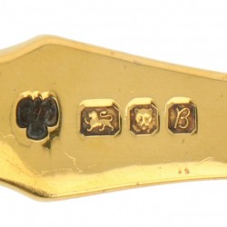 (2) Delig lot dienvorken "Chased and Pierce Vin" zilver.