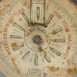 Een "Boyde" needle chart, ca. 1910.
