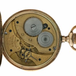 Waltham Ankergang 14 Kt. goud - Herenzakhorloge - ca. 1902.