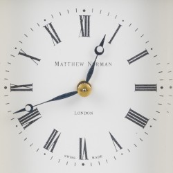 Een Matthew Norman messing zgn. "Carriage Clock".