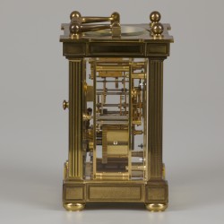 Een Matthew Norman messing zgn. "Carriage Clock".