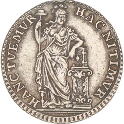 Muntmeesterpenning. Holland. 1759. Zeer Fraai / Prachtig.