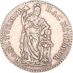 Muntmeesterpenning. Holland. 1759. Zeer Fraai +.