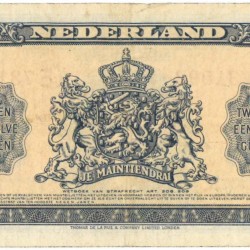 Nederland. 2½ gulden. Wilhelmina II. Type 1945. - Zeer Fraai +.