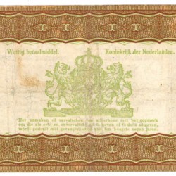 Nederland. 1 gulden. Zilverbon. Type 1938. - Zeer Fraai-.