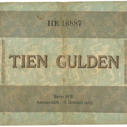 Nederland. 10 gulden. Arbeid en Welvaart II. Type 1921. - Fraai -.