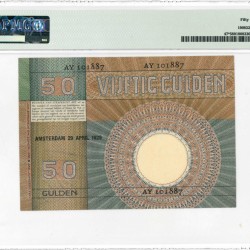 Nederland. 50 gulden. Bankbiljet. Type 1929. Type Minerva. - Nagenoeg UNC.