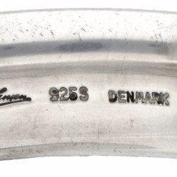 Zilveren Hans Hansen no.211 bangle armband - 925/1000.