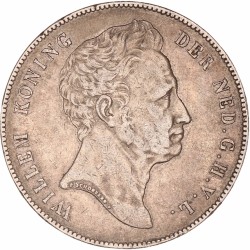 2½ Gulden. Willem I. 1840. Zeer Fraai.