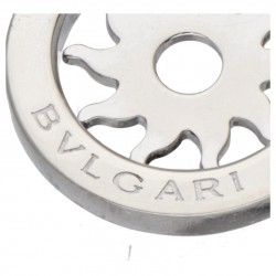 18 kt. Witgouden Bvlgari 'Tondo Sun Sole' bedelhanger.