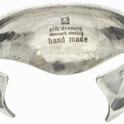 Erik Dennung voor Buch & Deichmann zilveren bangle armband - 925/1000.