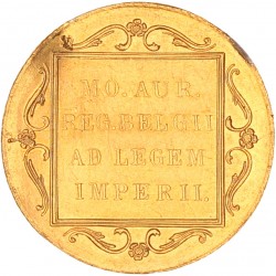 Gouden dukaat. Wilhelmina. 1913. Prachtig.