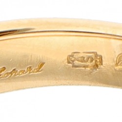 18 kt. Geelgouden Chopard 'Happy Diamonds' hartvormige ring.