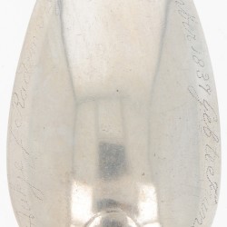 Lepel (Almenum Jan van der Geest 1784 - 1808) zilver.