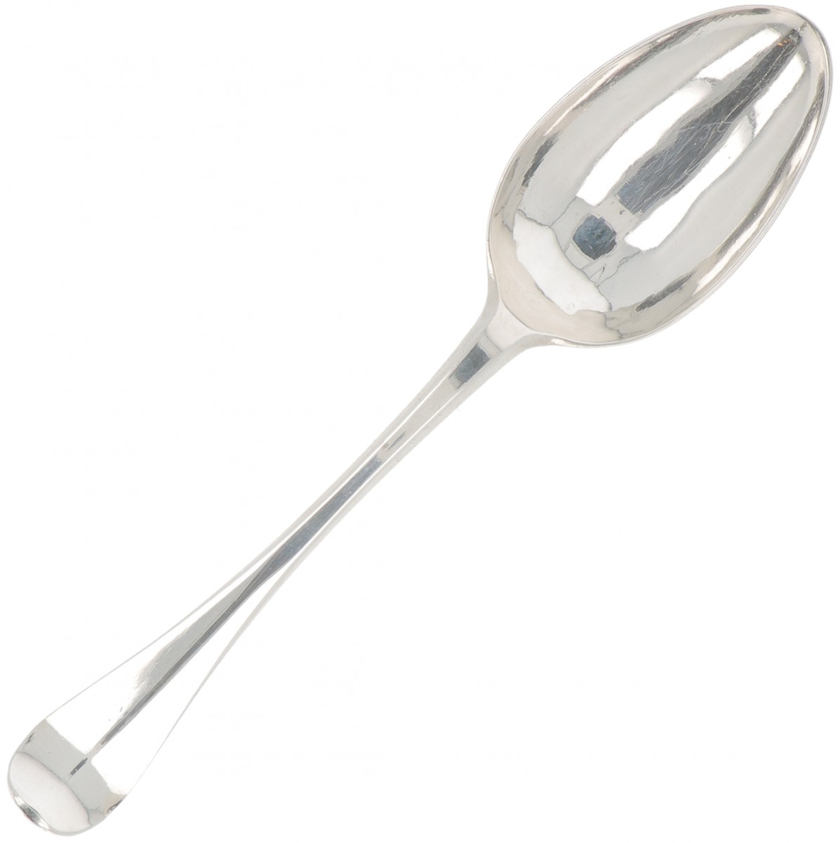 Lepel (Amsterdam Matthijs Woortman 1744-1799) zilver.