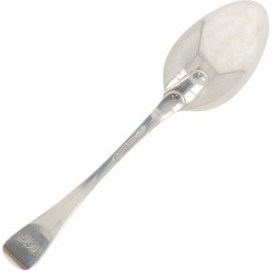Lepel (Amsterdam Matthijs Woortman 1744-1799) zilver.