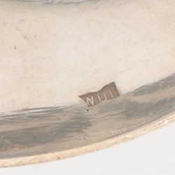 Gelegenheidslepel zilver.