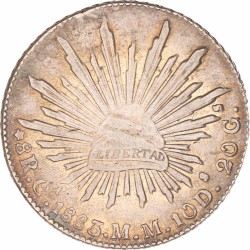 Mexico. Federal Republic. 8 Reales. 1883 Ca MM.