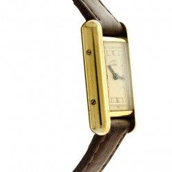 Cartier Tank Vermeil 66001 - Damespolshorloge - ca. 1985.