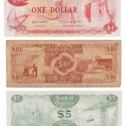 World. Lot 10 notes. Banknote. Type ND. - Good - UNC.