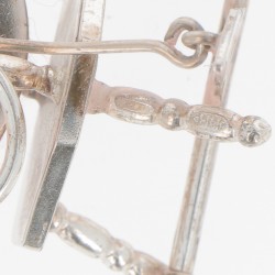 (2) delig lot miniaturen zilver.