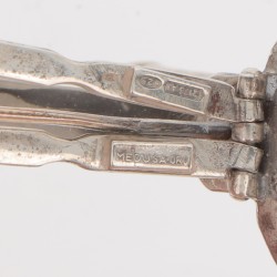 (2) delig lot miniaturen zilver.