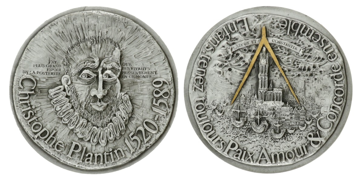 Belgium. 1982. Christophe Plantin 1520 - 1589.