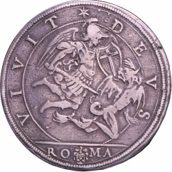 Italian states. Papal states. Urban VIII. Piastra. An XII (1634).