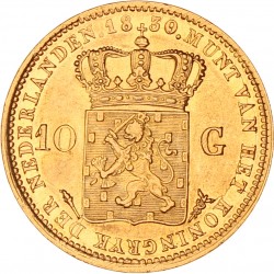 10 gulden goud. Willem I. 1830. Zeer Fraai / Prachtig.