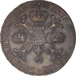 Kronenthaler. Brabant. Brussel. Joseph II. 1783. Zeer Fraai / Prachtig.