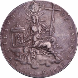 Italian states. Papal states. Leo XII. Scudo. 1826.