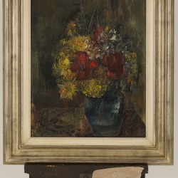 Henriëtte Pessers (Tilburg 1899 - 1986), Stilleven met bloemen.