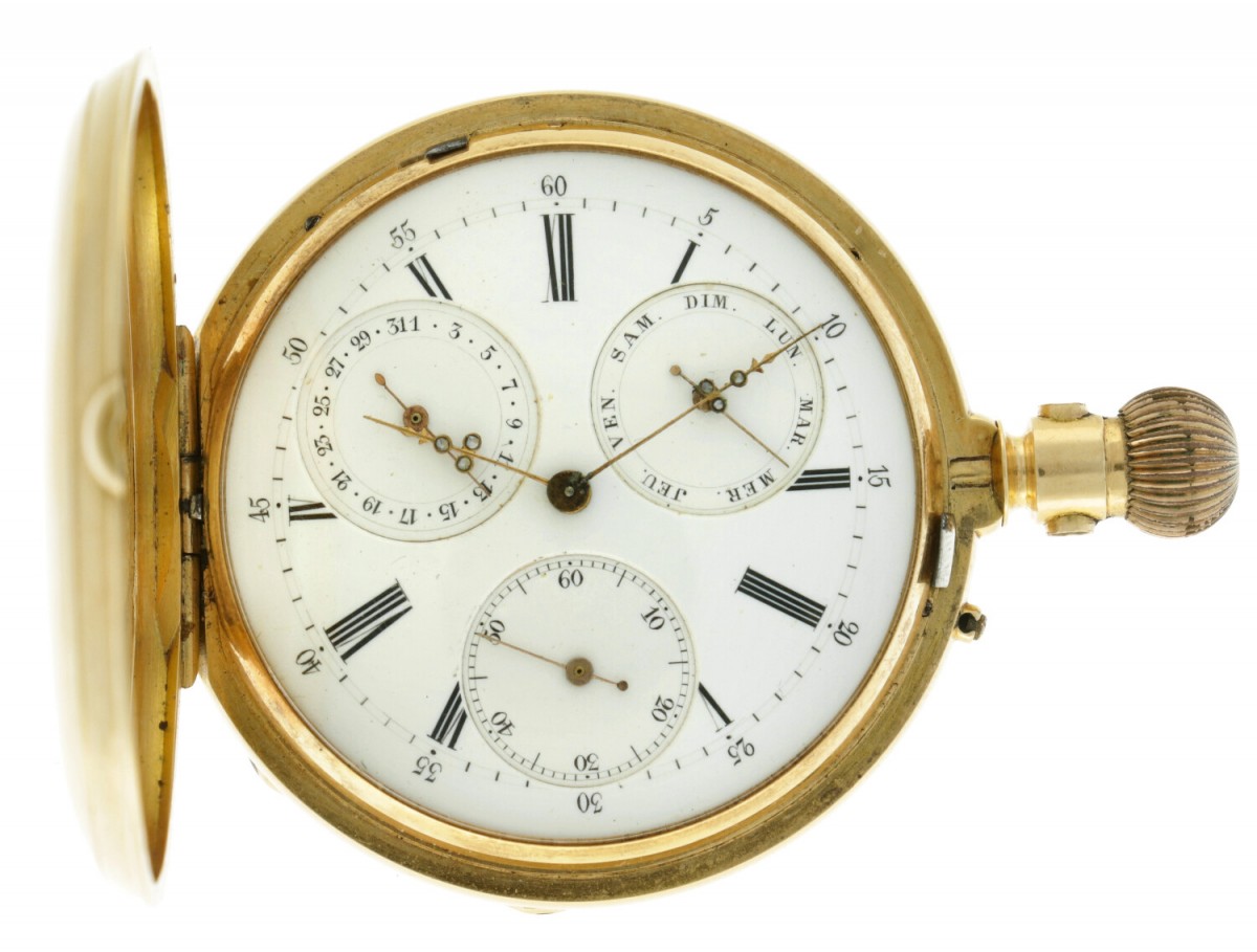 Brevete - Heren savonette zakhorloge - ca. 1876.