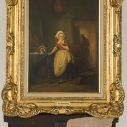 J. van Haverkamp, 19e/20e eeuw. "La peur de la réprimande".