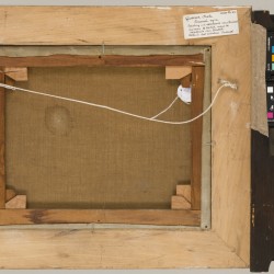 Gustave Facq / Fack (Doornik 1902 - 1971), Een paard en kar in een weidelandschap.