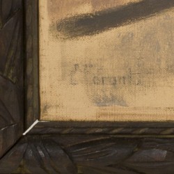 Emile Feront XIX / XX, Een straatje te Antwerpen (?).
