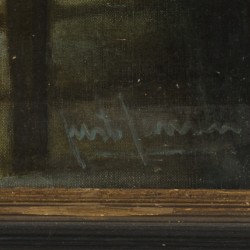 Just Jansen (Rotterdam 1905 - 1993), Portret van de vader van de schilder.