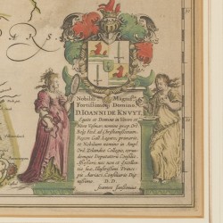 Zeeland, "Zeelandia Comitatus" door Joannes Janssonius (Arnhem 1588 - 1664 Amsterdam).